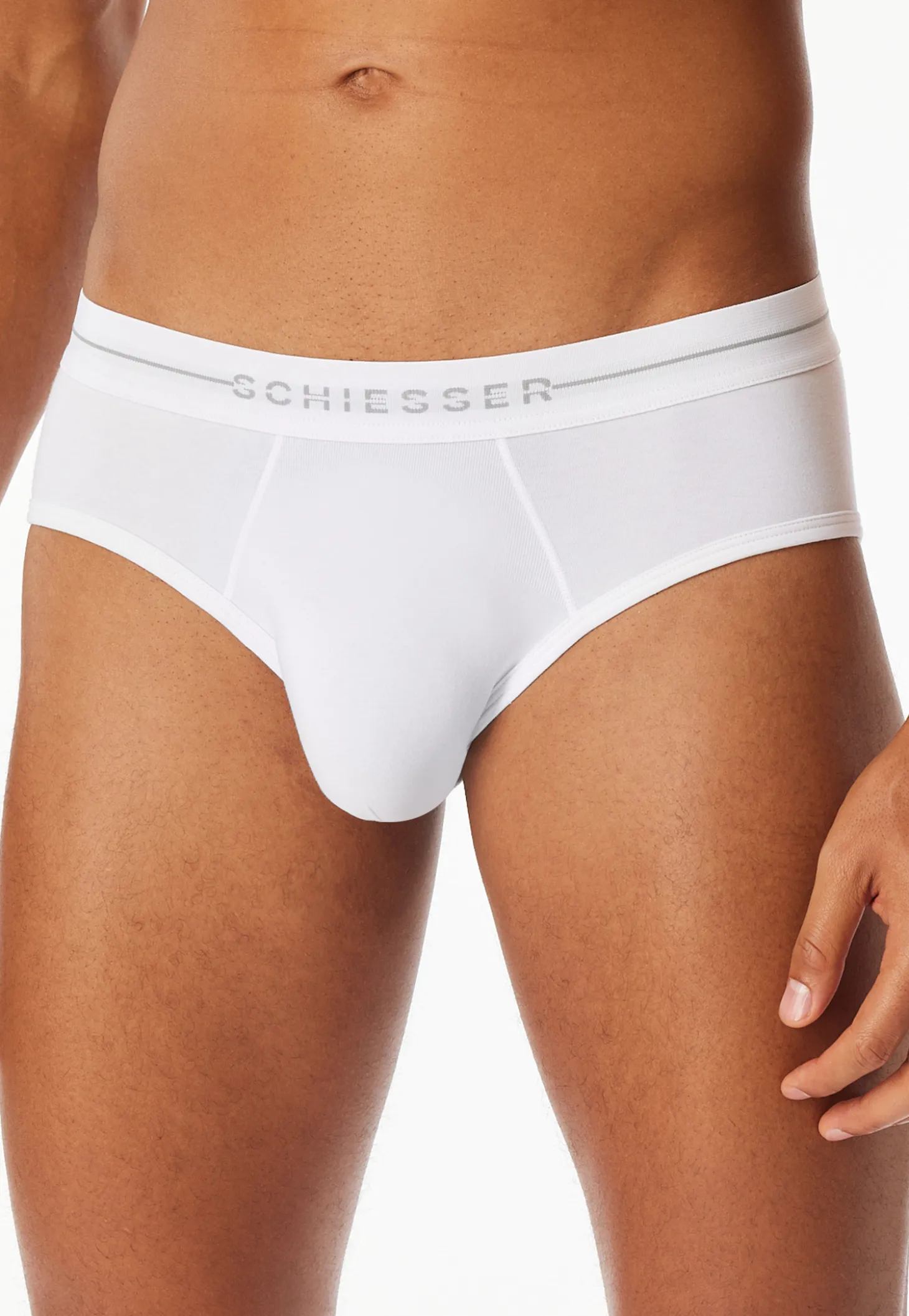 Rio-Slip 2er-Pack weiß - Cotton Flex