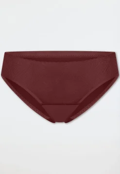 Rio-Slip seamless Spitze burgund - Invisible Soft Lace