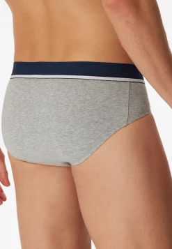 Rio-Slips 3er-Pack Organic Cotton Webgummibund mehrfarbig - 95/5