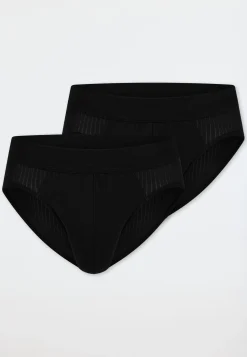 Rio-Slips 2er-Pack schwarz - Authentic
