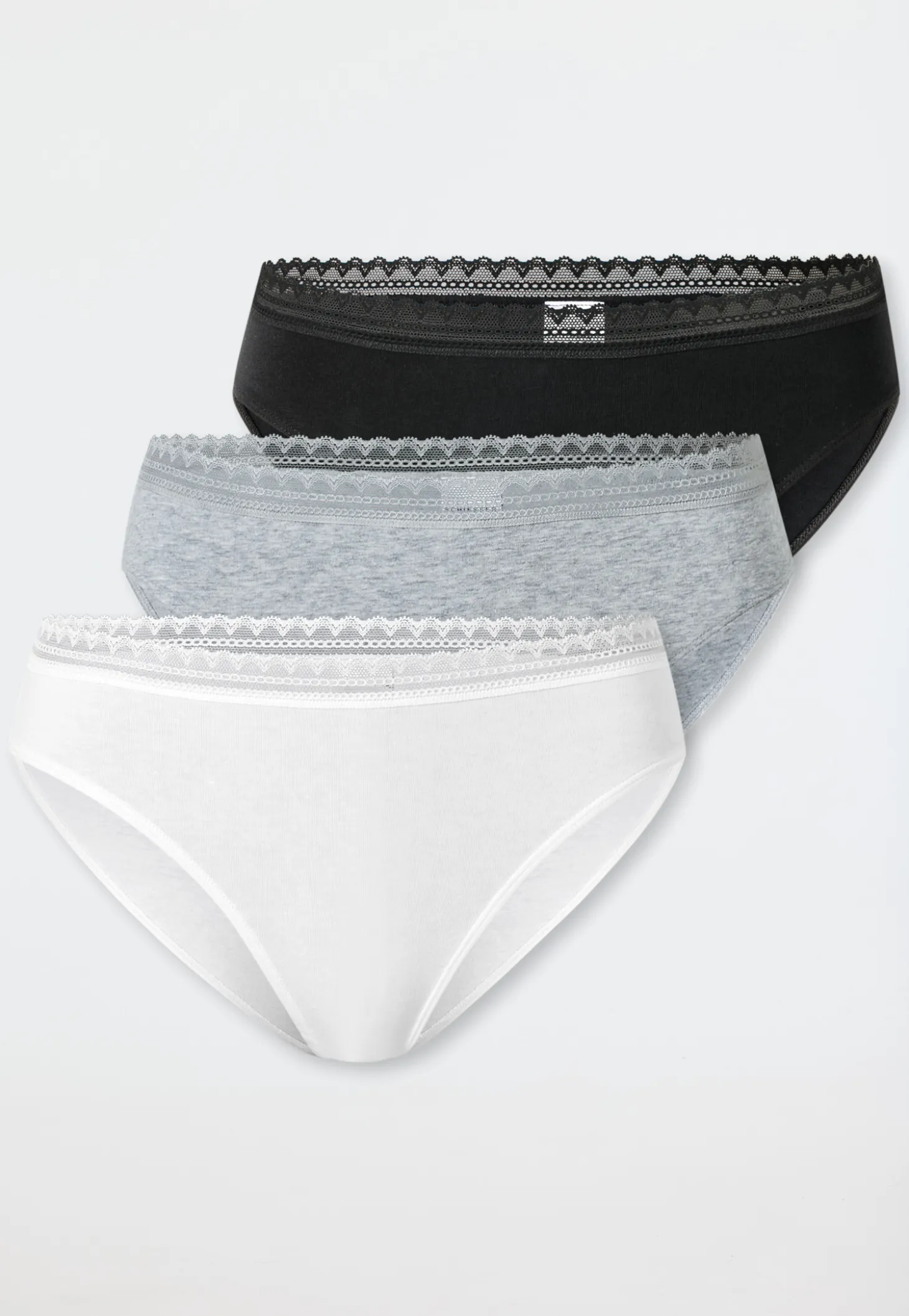 Rio-Slips 3er-Pack Spitze mehrfarbig - Modern Multipacks