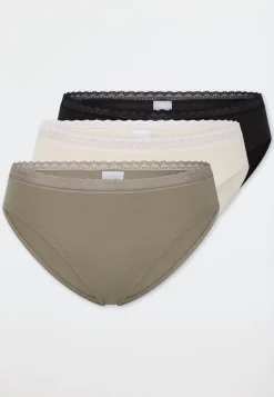 Rio-Slips 3er-Pack Spitze mehrfarbig - Modern Multipacks