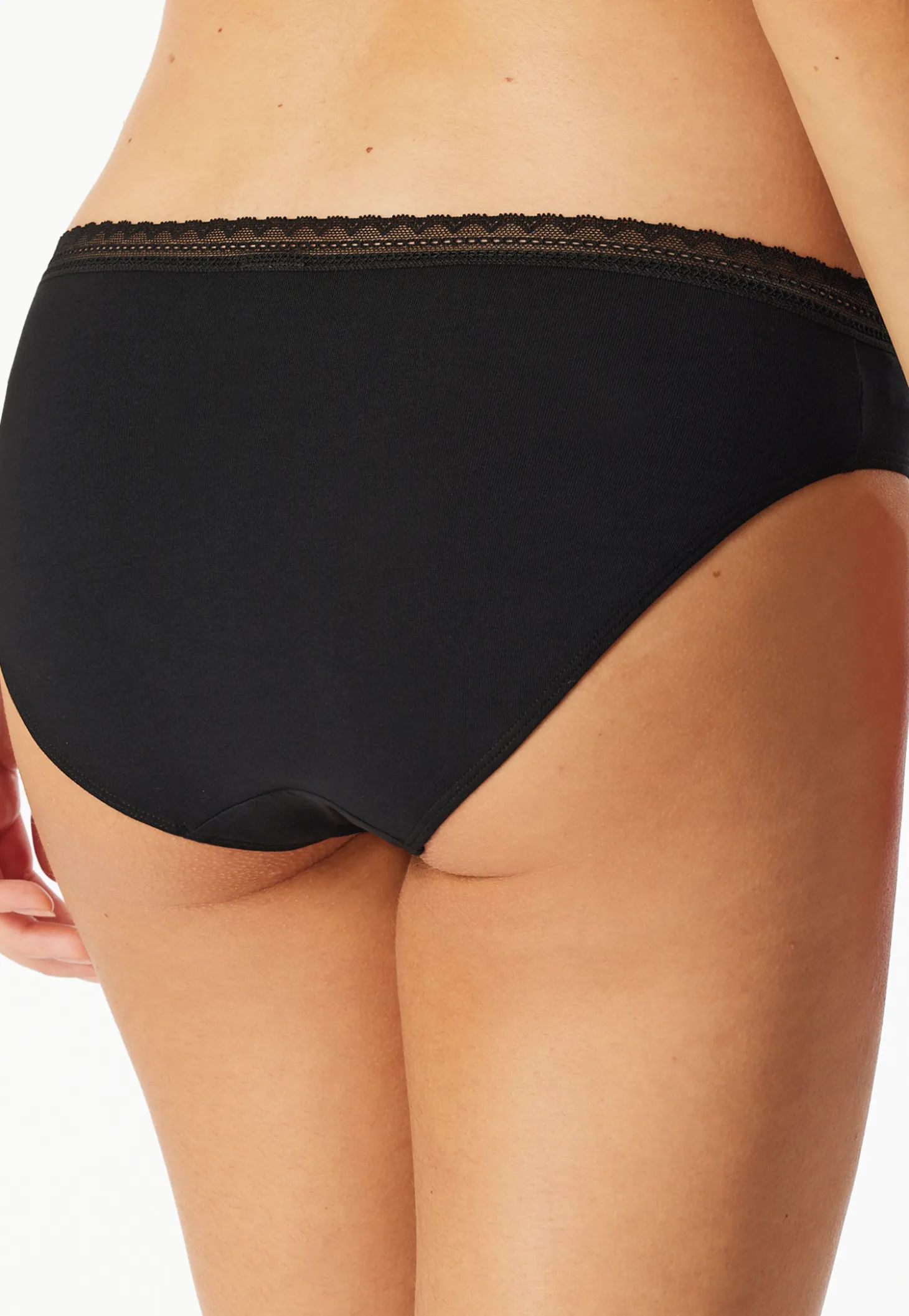 Rio-Slips 3er-Pack Spitze schwarz - Modern Multipacks