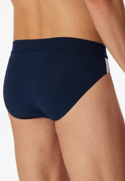 Rio-Slips 3er-Pack Streifen dunkelblau - 95/5