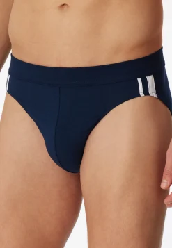 Rio-Slips 3er-Pack Streifen dunkelblau - 95/5