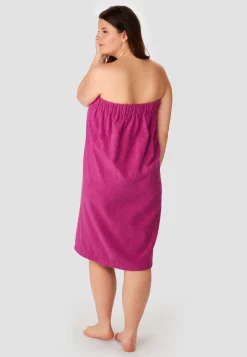 Sauna-Handtuch Knöpfe fuchsia - SCHIESSER Home