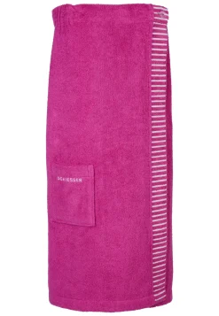 Sauna-Handtuch Knöpfe fuchsia - SCHIESSER Home