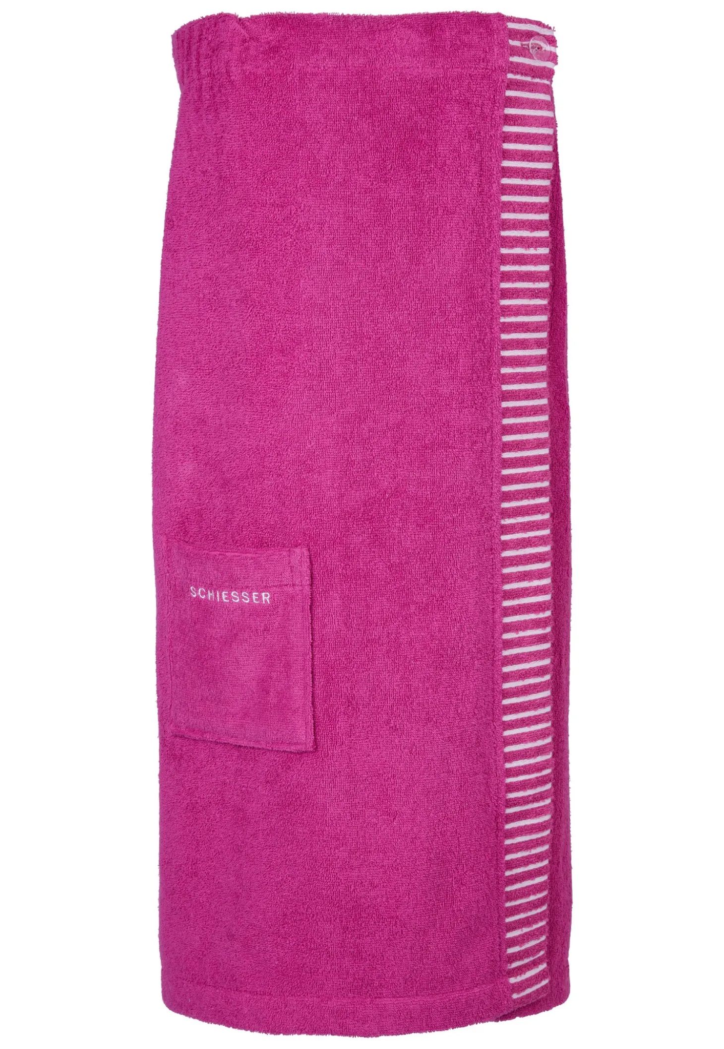 Sauna-Handtuch Knöpfe fuchsia - SCHIESSER Home