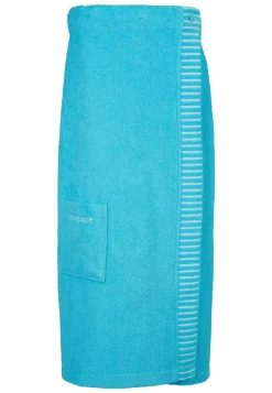 Sauna-Handtuch Knöpfe türkis - SCHIESSER Home