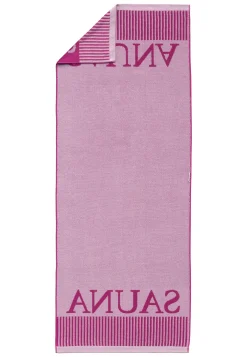 Saunatuch 75x200 fuchsia - SCHIESSER Home