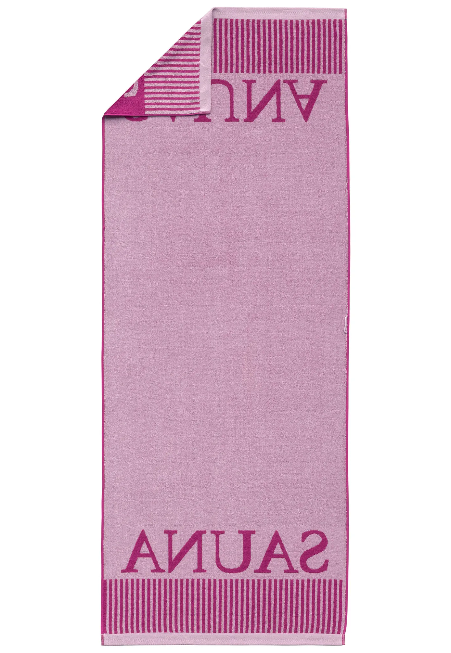 Saunatuch 75x200 fuchsia - SCHIESSER Home