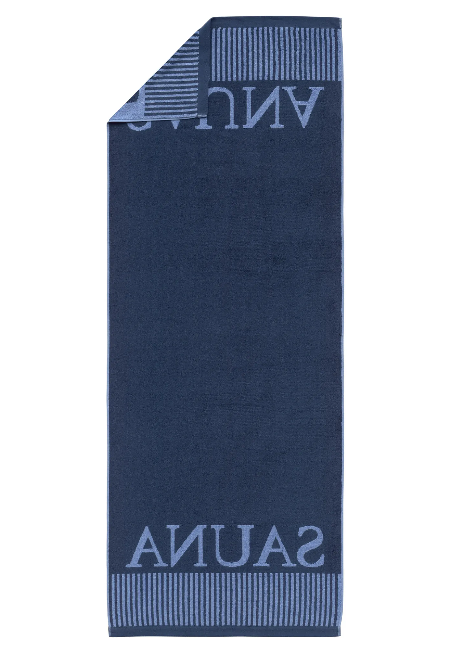 Saunatuch 75x200 hellblau - SCHIESSER Home
