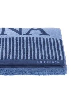 Saunatuch 75x200 hellblau - SCHIESSER Home