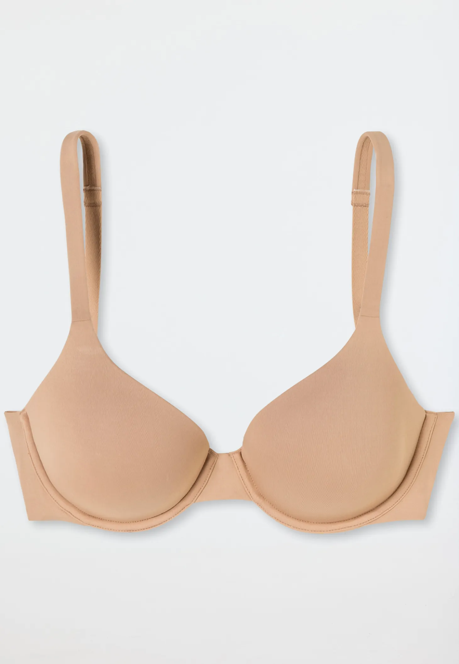 Schalen-BH mit Bügel und gleitenden Cups maple - Unique Micro