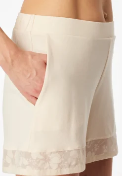 Schlafanzug Interlock kurz pearl - Modern Allure