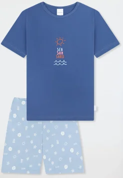 Schlafanzug kurz dunkelblau - Kids Nightwear