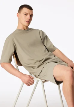 Schlafanzug kurz oversized jade - Modern Nightwear