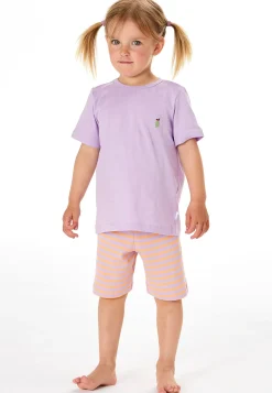 Schlafanzug kurz Ringel orchid - Kids Nightwear