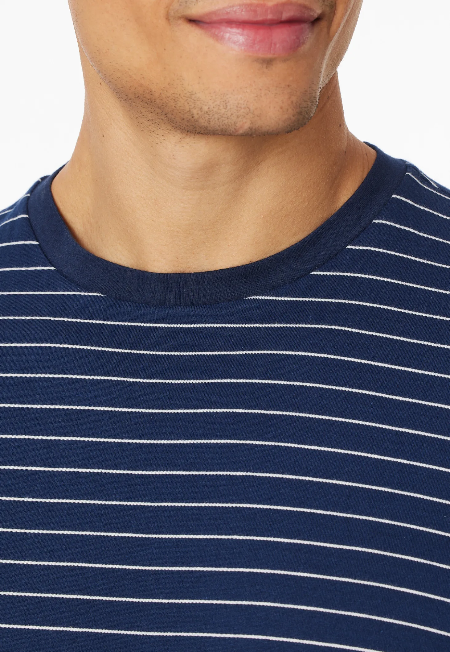 Schlafanzug kurz Streifen admiral - Casual Essentials
