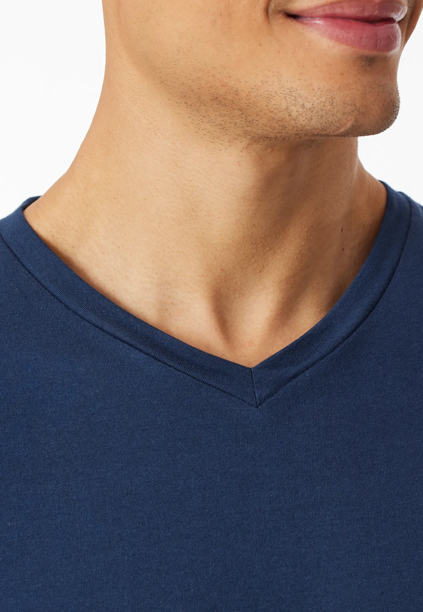 Schlafanzug kurz V-Ausschnitt admiral - Casual Essentials