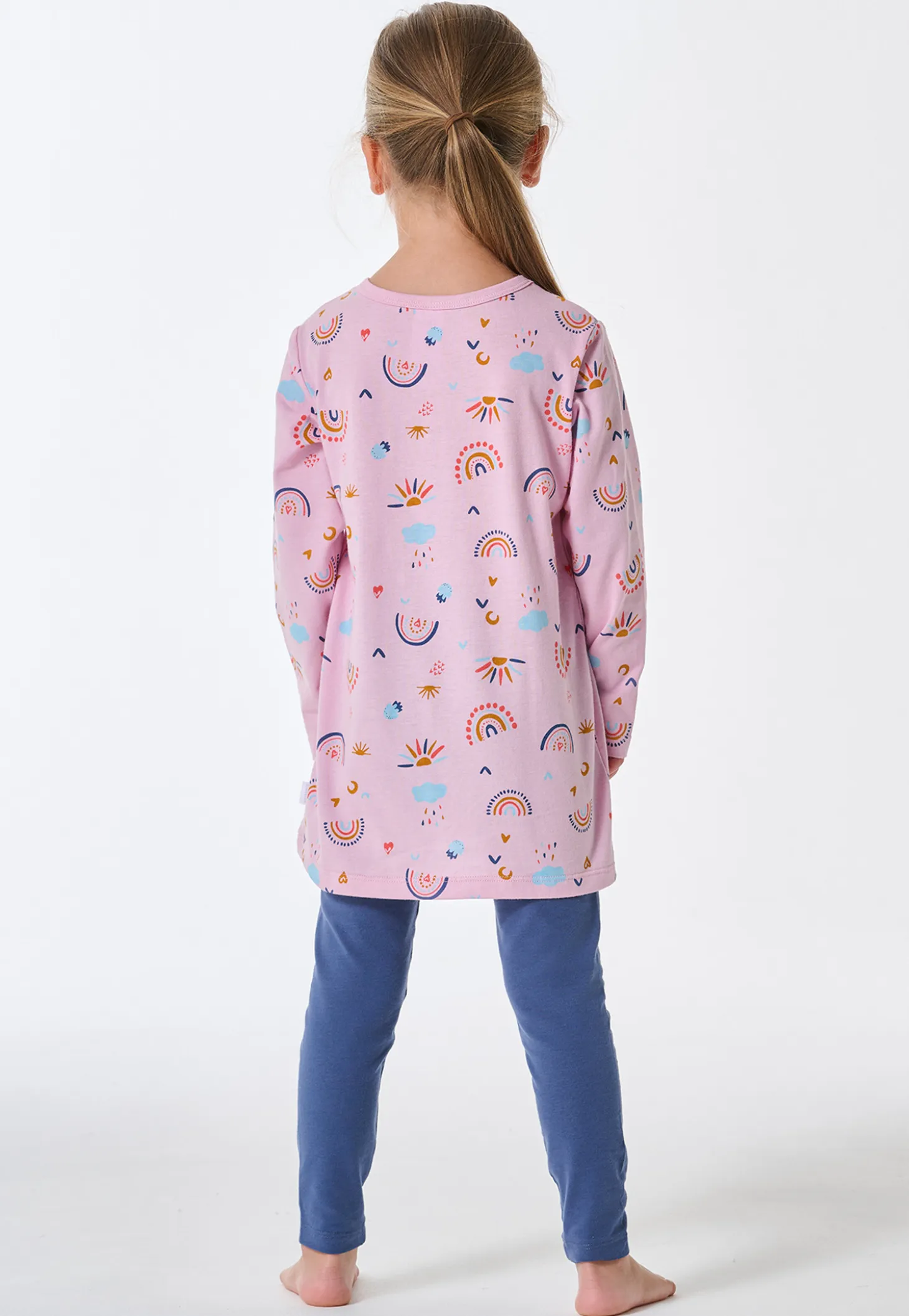 Schlafanzug lang rosa - Kids Nightwear