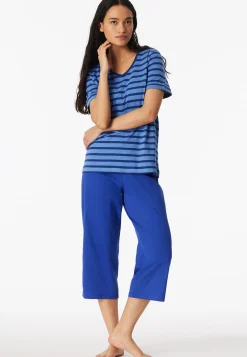 Schlafanzug 3/4-lang royal - Casual Essentials