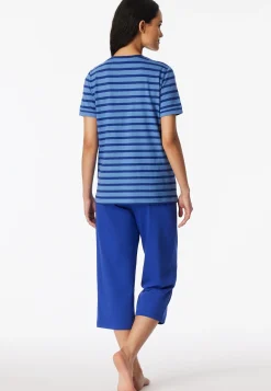 Schlafanzug 3/4-lang royal - Casual Essentials