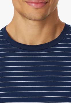 Schlafanzug lang Streifen admiral - Casual Essentials