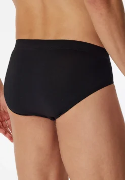 schwarze Supermini-Slips für Herren im praktischen Dreierpack