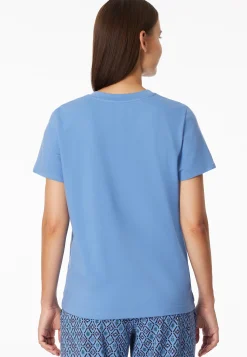 Shirt kurzarm aqua - Mix+Relax