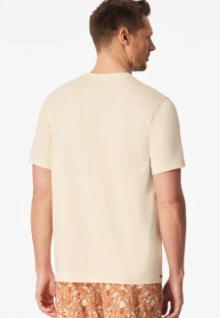 Shirt kurzarm beige - Mix+Relax