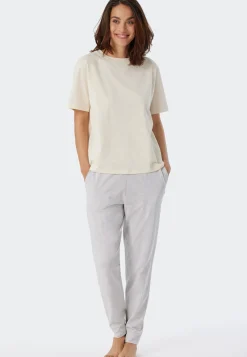 Shirt kurzarm creme - Mix+Relax