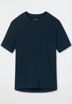 Shirt kurzarm dunkelblau - Mix+Relax