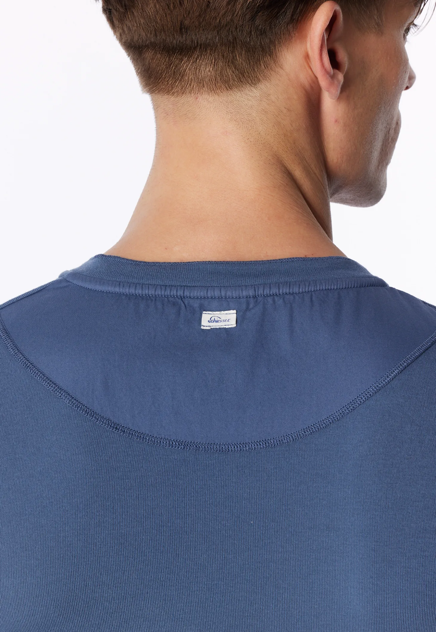 Shirt kurzarm faded denim - Revival Karl-Heinz