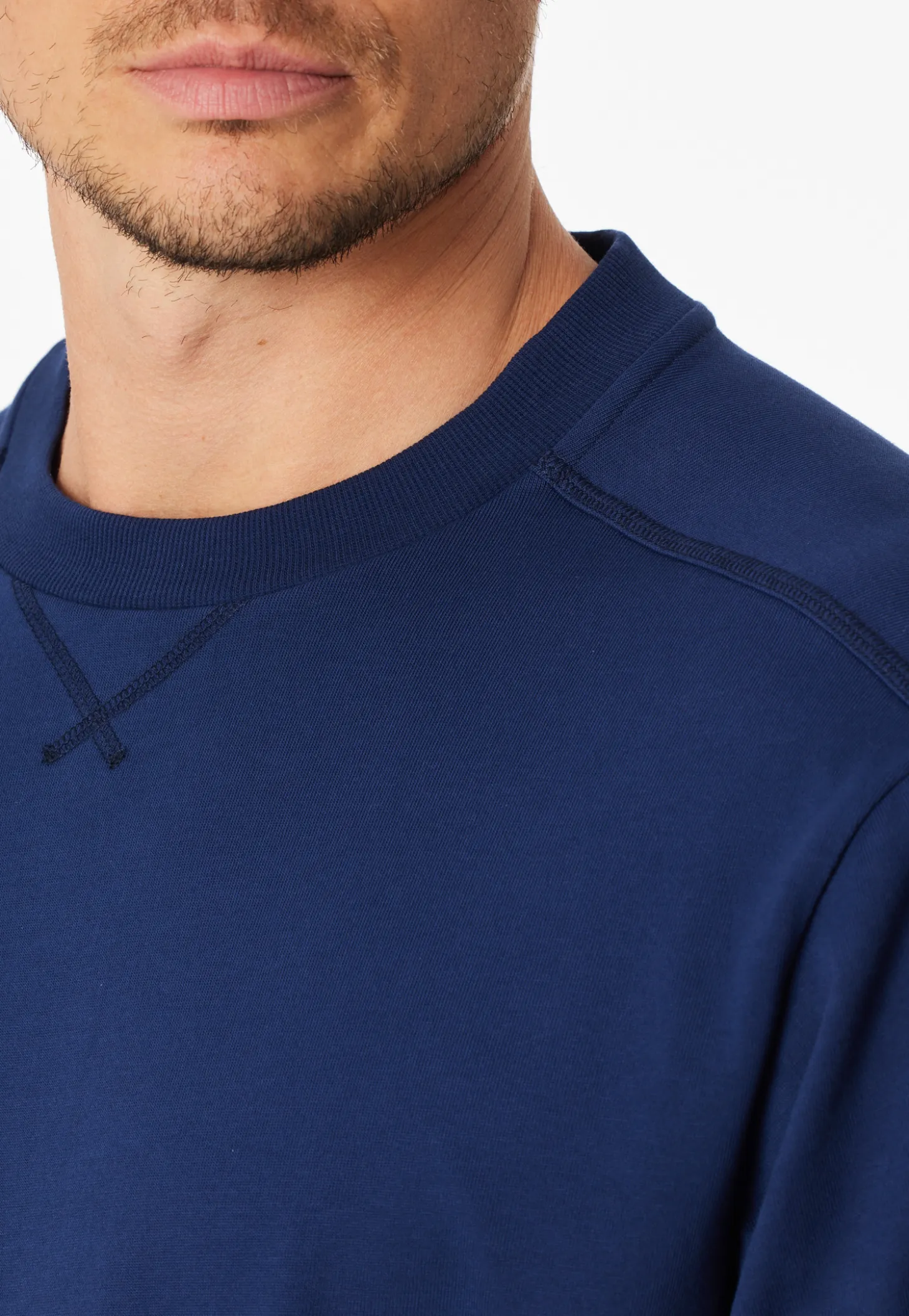 Shirt kurzarm Heavy Single Jersey oversized navy - Mix+Relax