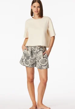 Shirt kurzarm Heavy Single Jersey peal - Mix+Relax