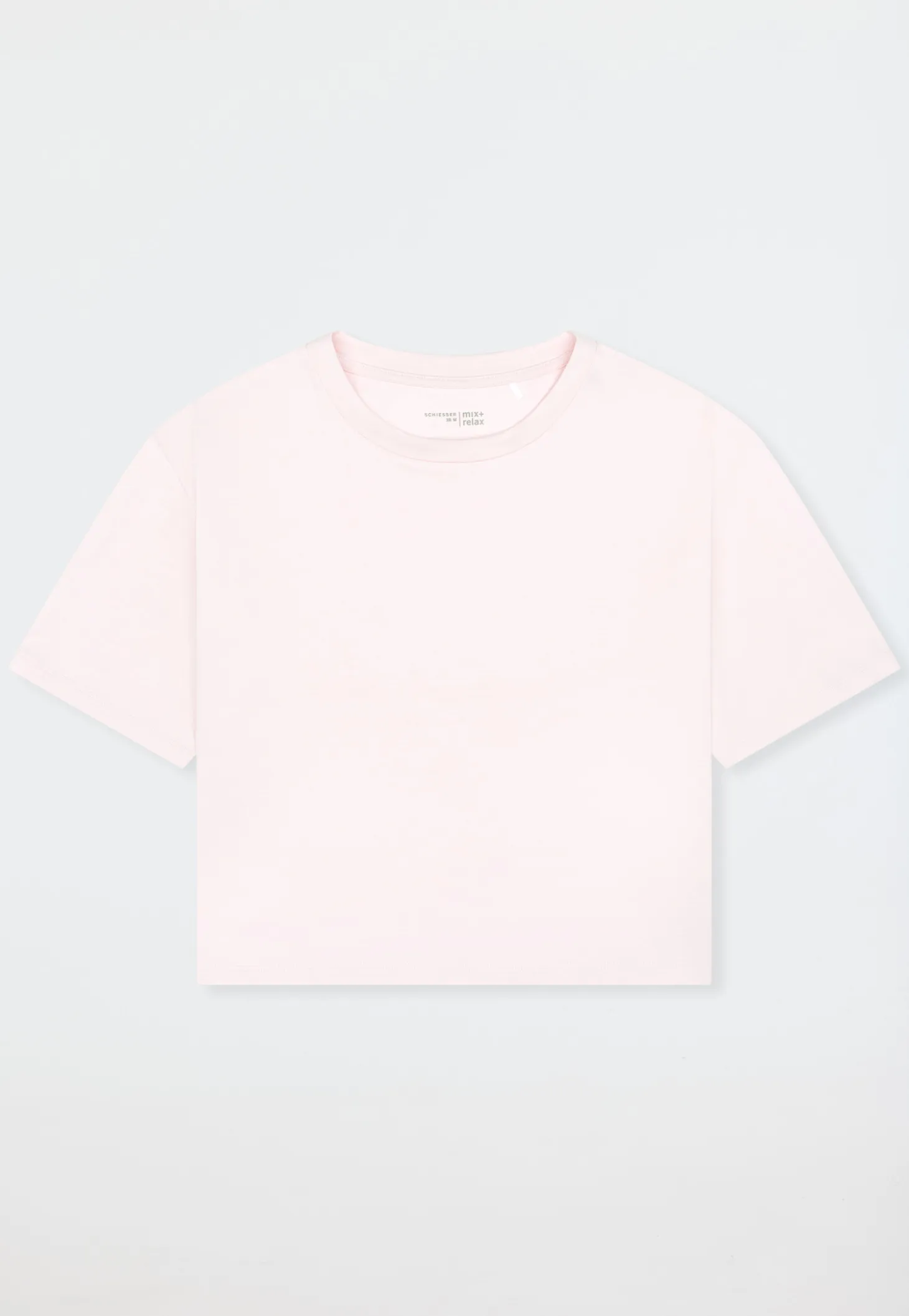 Shirt kurzarm Heavy Single Jersey rosé - Mix+Relax