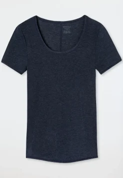 Shirt kurzarm nachtblau - Personal Fit