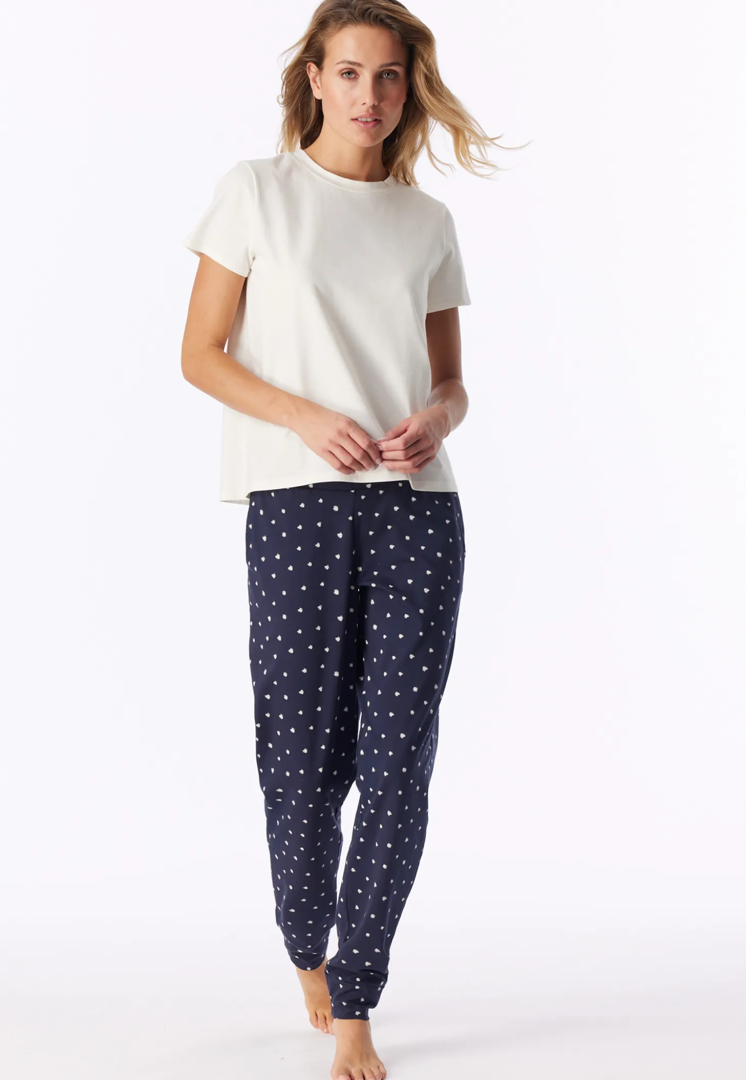 Shirt kurzarm naturweiß - Mix+Relax