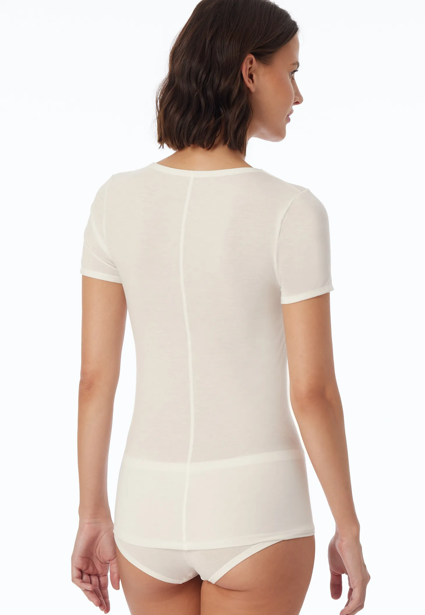 Shirt kurzarm naturweiß - Personal Fit