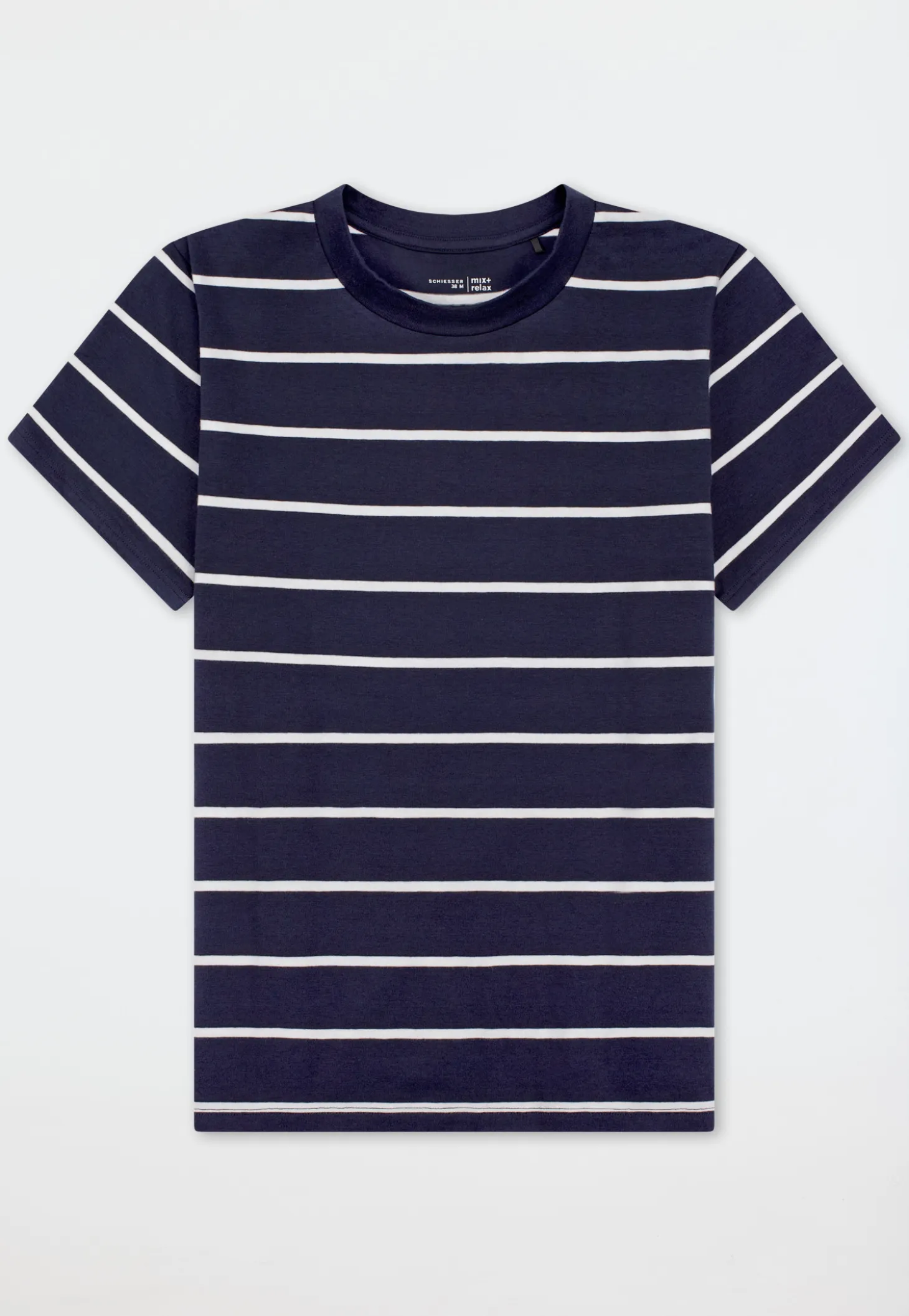 Shirt kurzarm Ringel multicolor - Mix+Relax