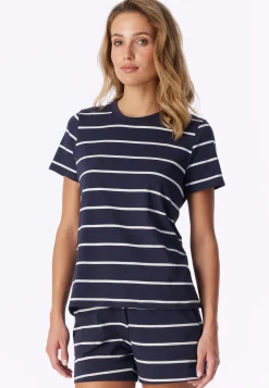 Shirt kurzarm Ringel multicolor - Mix+Relax