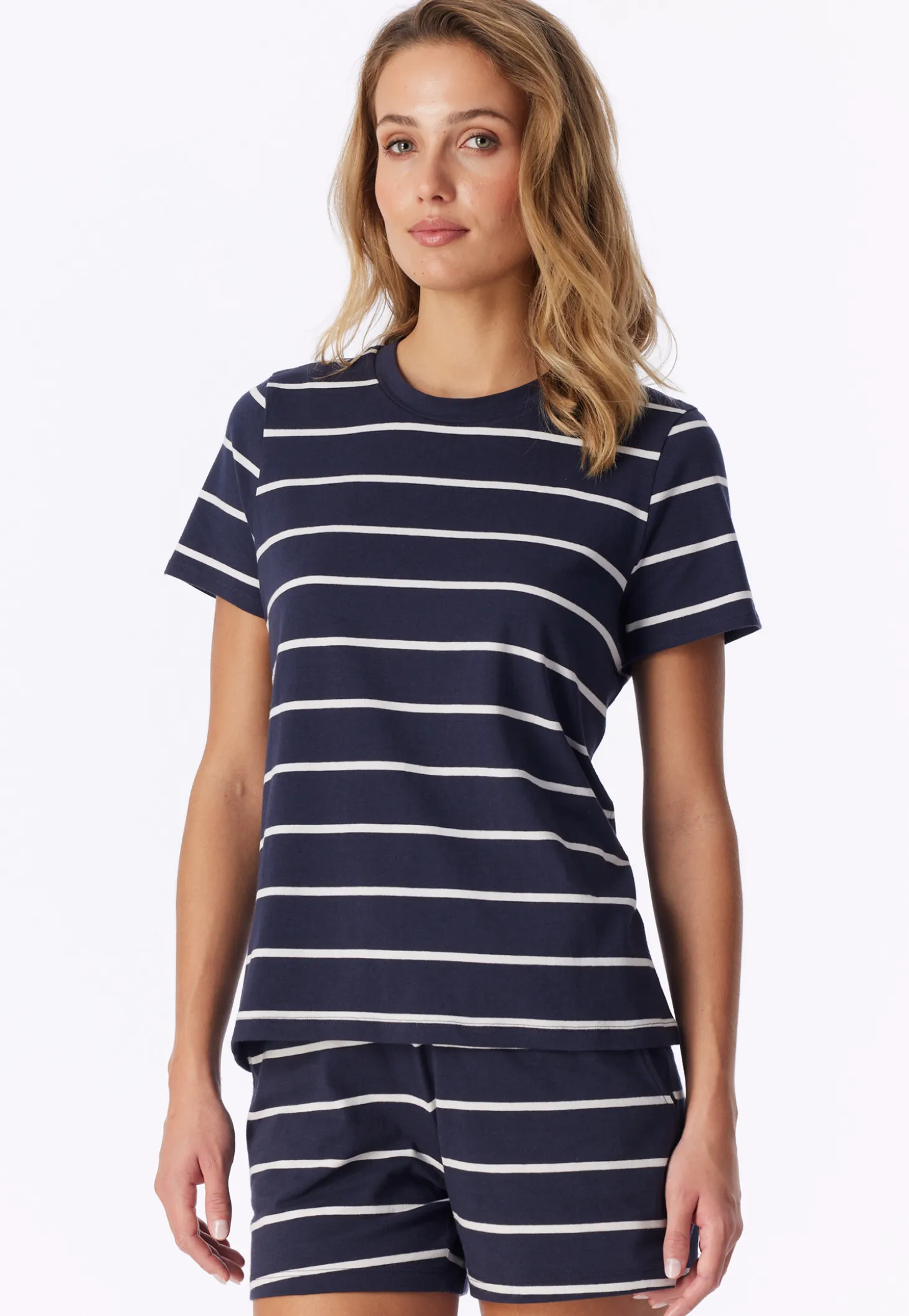 Shirt kurzarm Ringel multicolor - Mix+Relax