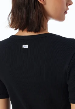 Shirt kurzarm schwarz - Revival Greta
