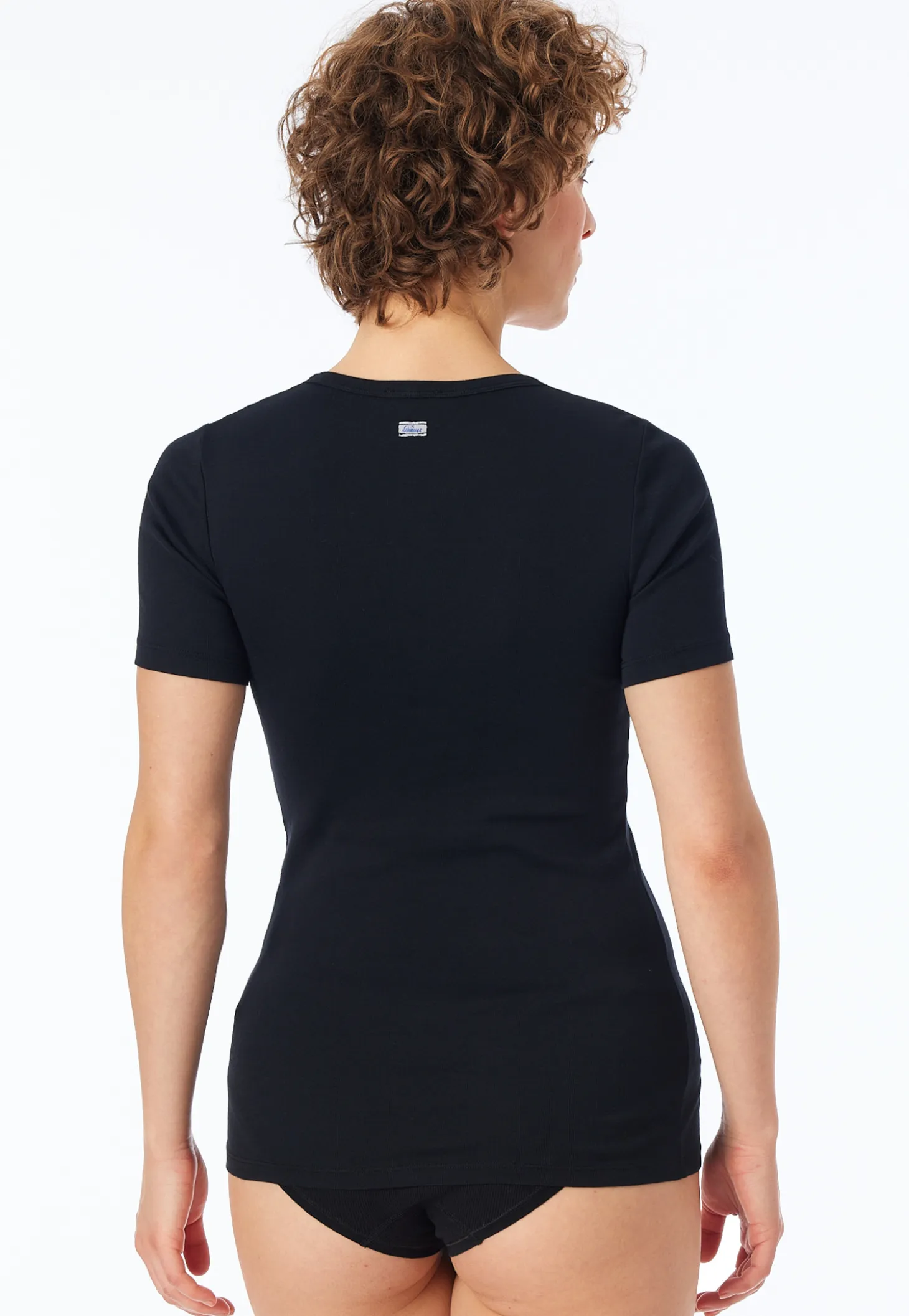 Shirt kurzarm schwarz - Revival Berta