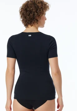 Shirt kurzarm schwarz - Revival Berta
