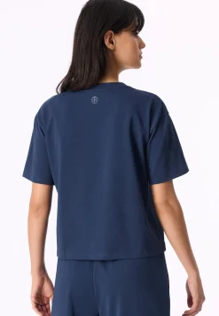 Shirt kurzarm schwerer Single Jersey admiral - Mix+Relax