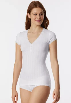 Shirt kurzarm weiß - Revival Agathe
