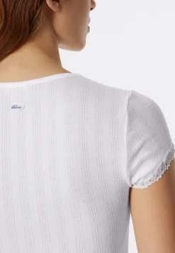 Shirt kurzarm weiß - Revival Agathe