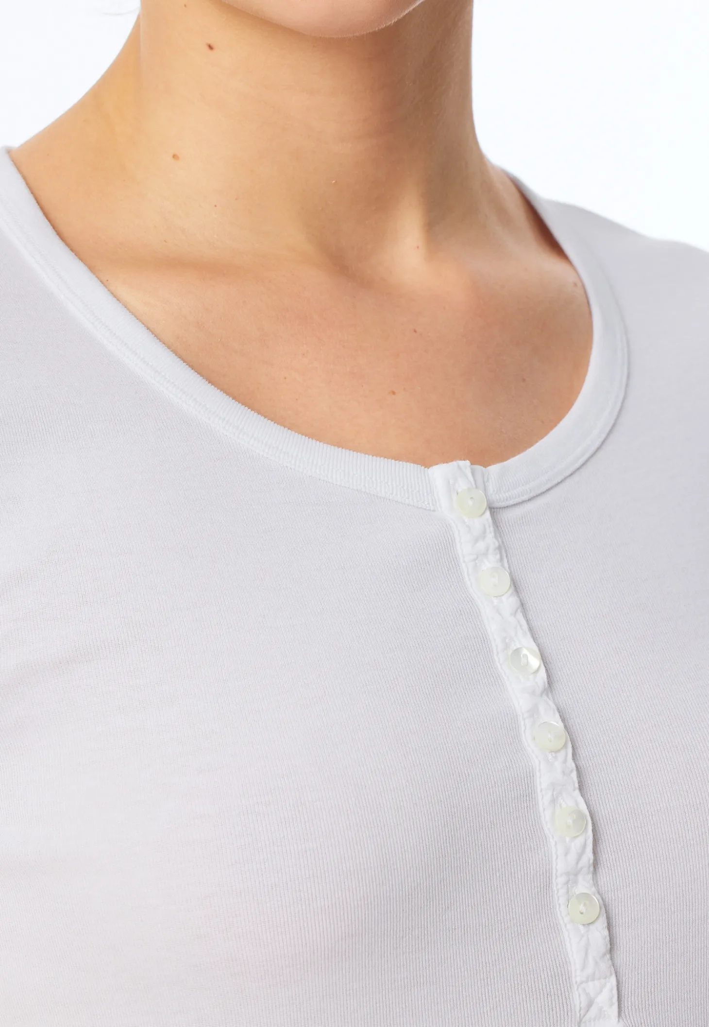 Shirt kurzarm weiß - Revival Berta
